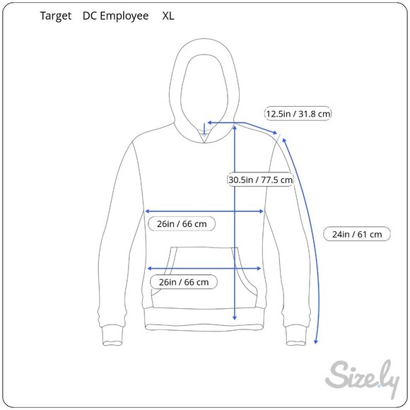 Target Employee Jacket Size XL Distribution Center Hoodie Uniform Coat Bullseye - Picture 13 of 13